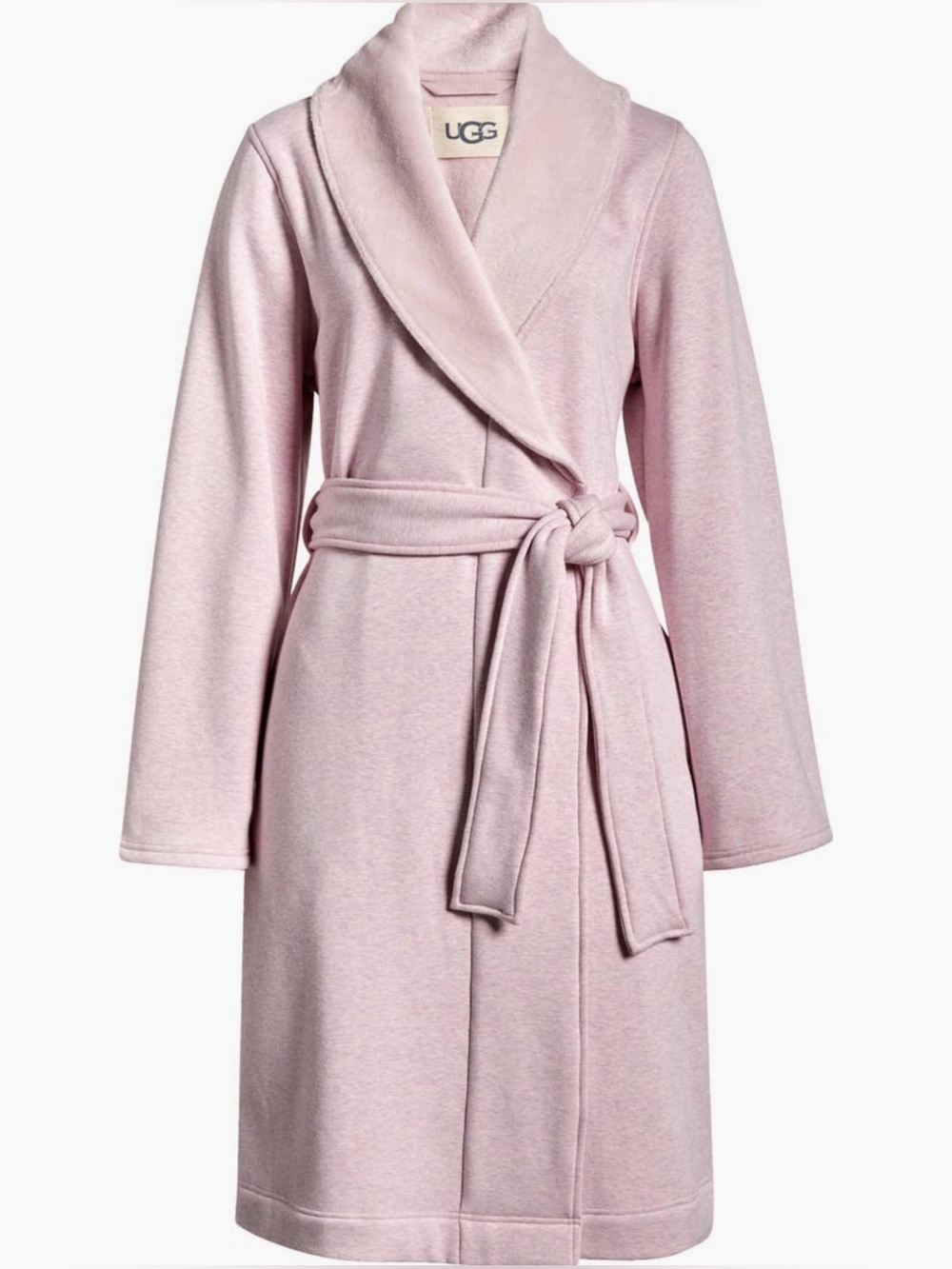 UGG Women’s Duffield Robe Heather Pink XS 0-2 $138 NWT